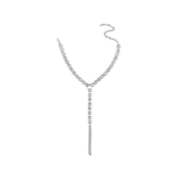 Boho Barefoot Sandals Crystal Ankle Anklet - Picture 3 of 5